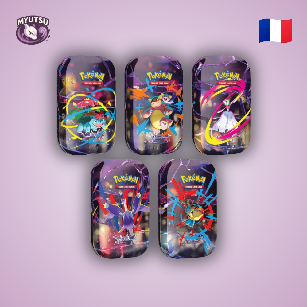 Mini Tin ME01 - Méga Évolution et Aventures Ensemble