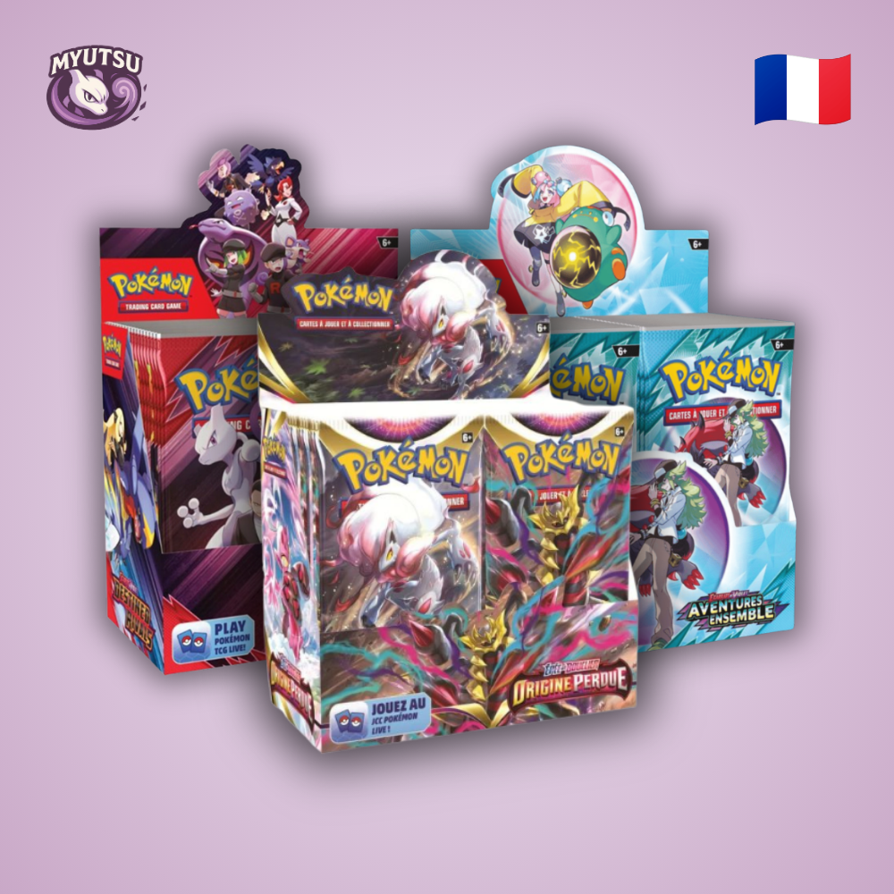 Displays Pokémon français officiels