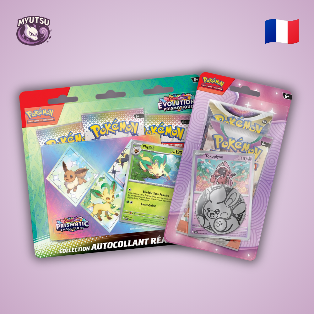 Tripacks et Duopacks Pokémon français