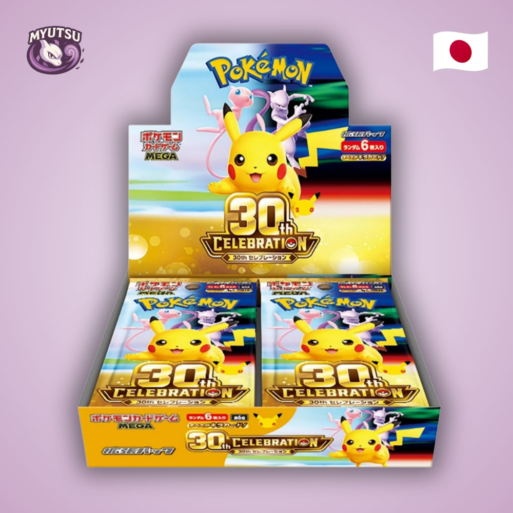 Display Pokémon Japonais 30th Celebration M6A