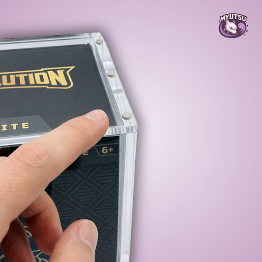 Boîtier Acrylique Premium pour ETB Pokémon – Protection Transparente Haute Qualité