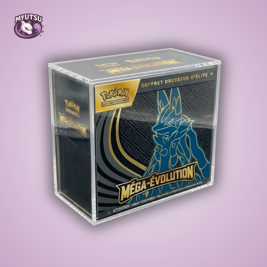 Boîtier Acrylique Premium pour ETB Pokémon – Protection Transparente Haute Qualité