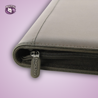 Phoenix Shield Portfolio - ALBUM DELUXE ZIP - Black - 20 pages de 9 cases (360 cartes recto-verso)