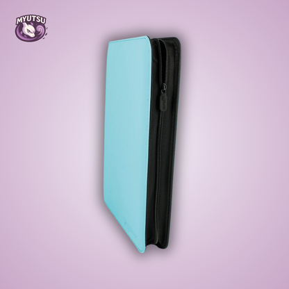 Phoenix Shield Portfolio - ALBUM DELUXE ZIP - TURQUOISE - 20 pages de 9 cases (360 cartes recto-verso) TURQUOISE