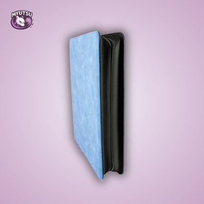 Phoenix Shield Portfolio - POUR TOPLOADERS - ALBUM DELUXE ZIP - BLEU - 20 pages de 9 cases (360 cartes recto-verso) - POUR TOPLOADERS