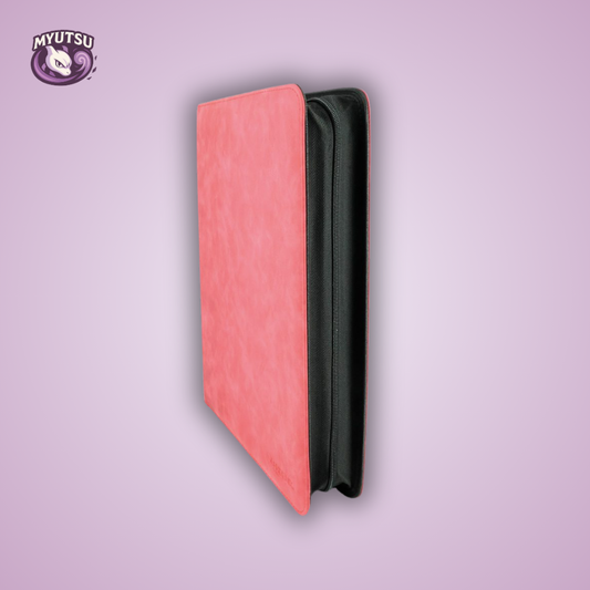 Phoenix Shield Portfolio - POUR TOPLOADERS - ALBUM DELUXE ZIP - ROUGE - 20 pages de 9 cases (360 cartes recto-verso) - POUR TOPLOADERS