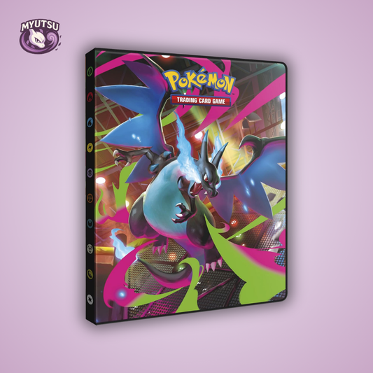 Pokémon - Ultra Pro Portfolio - A4 - 9 Cases Méga Dracaufeu & Méga Lockpin - 10 pages de 9 cases (180 cartes recto-verso)